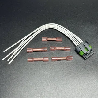 Разъём электропроводки пластиковый KT-5 PIN DELPHI (Quicksilver) картинка