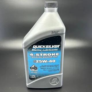 Масло Quicksilver 4-тактное 25W40 Mineral (858048QE1) (1 л) картинка
