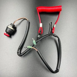 Кнопка аварийной остановки двигателя с чекой Tohatsu 8-40 (PWB) картинка