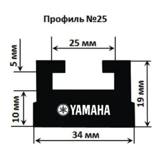 Склиз задней подвески Yamaha VK540 (8JD-47421-01) картинка