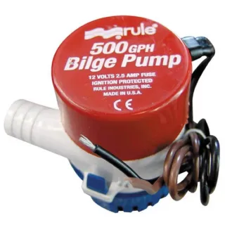 Насос откачки воды 500GPH (12V) (PUMP-BIGLE) картинка