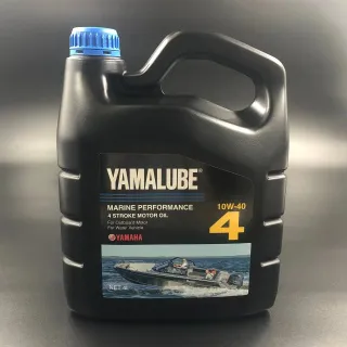 Масло моторное Yamalube 4T 10W-40 Marine Performance (4 л) картинка