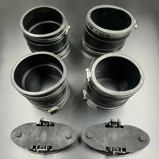 Комплект гофр выхлопа+ заслонка (diesel) Mercruiser (32-14358T,32-44348T) (JSP) картинка