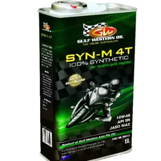 Масло моторное GULF WESTERN SYN-M 4T 10W40 1л картинка