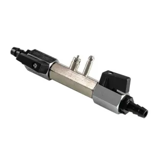 Переходник топливный Yamaha (папа) 2-х позиционный для подключения к 2-м бакам картинка