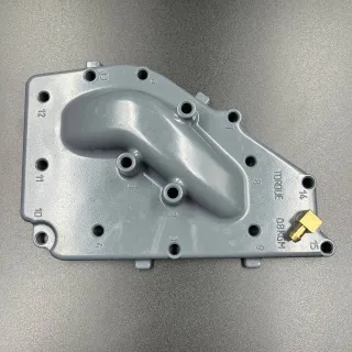 Крышка выпускного коллектора Yamaha 25-30 (YUELANG) картинка