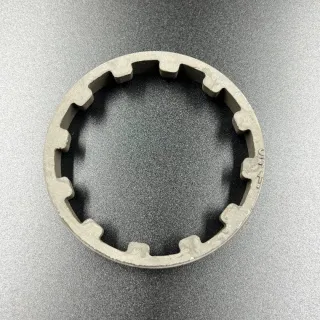 Гайка редуктора корончатая Yamaha 40-55 (Omax) картинка