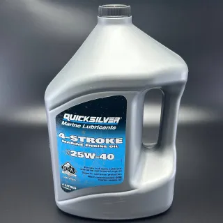 Масло моторное Quicksilver 4-тактное 25W40 Mineral (4 л) картинка