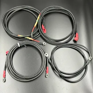 Комплект кабелей со 100 AMP предохранителем (Quicksilver) картинка