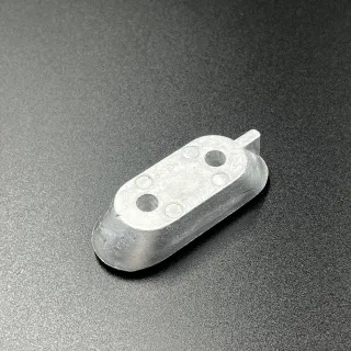 Анод струбцины Yamaha 30-50, F9.9-275, Honda BF8-15 (Алюминиевый) (Omax) картинка