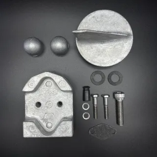 Комплект анодов алюминиевых ANODE KIT (ALUM) MR и ALPHA ONE 1984-1990 г. QS картинка
