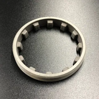 Гайка редуктора корончатая Honda BF35-50 (Omax) картинка