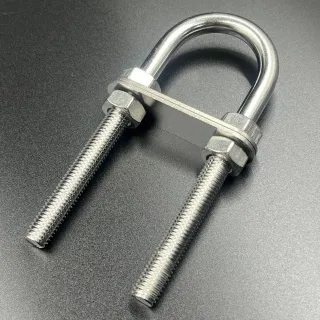 Скоба U-образная, нержавеющая сталь 316, (37,4х128 мм) (Sunfine) картинка