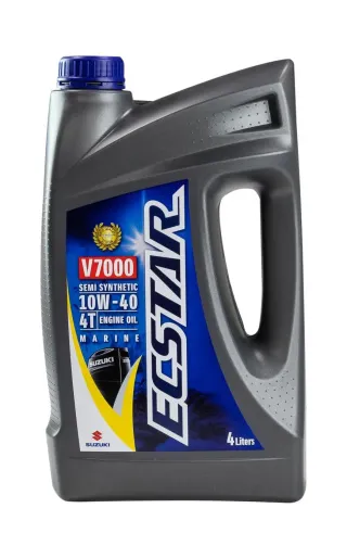 Масло ECSTAR Suzuki Marine V7000 4T SAE 10W40 4 л, полусинтетика картинка