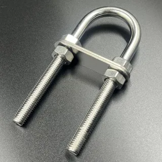 Скоба U-образная, нержавеющая сталь 316, (37,4х128 мм) (Sunfine) картинка