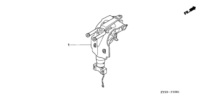 Поворотный корпус в сборе для Honda 225