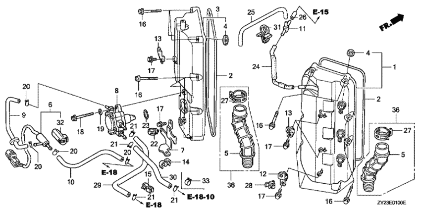 Клапанная крышка для Honda 200