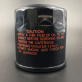 Фильтр масляный Tohatsu MFS9.9-60 (3BJ-07615-0) (Omax) 3R0-07615-M-TW