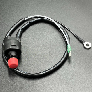 Кнопка аварийной остановки двигателя Yamaha 9.9-250, F4-350 (без чеки) (YUELANG)									 картинка