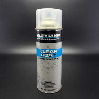 Эмаль прозрачная для кожухов ПЛМ 340 г. PAINT-CLEAR (12OZ@6) Quicksilver картинка
