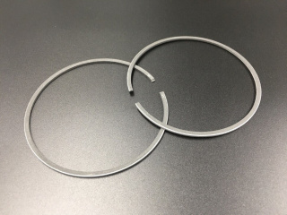 Кольца поршневые, комплект на один поршень Yamaha 115-250 (0.25mm) (Osaka) картинка