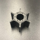 Крыльчатка помпы охлаждения Yamaha E5D, E8D (Enduro) (Osaka) 662-44352-01-TW