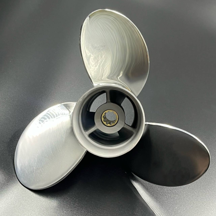 7 Гребной винт Yamaha 20-30, F20-25 (3X10 1/8X15) (СТАЛЬ) (POLASTORM) 2229-3101-15