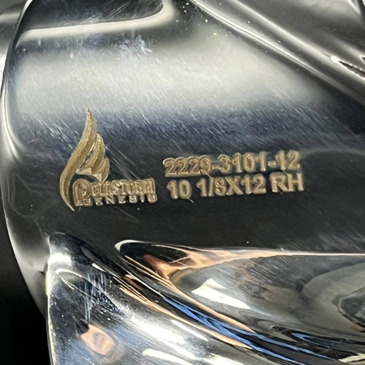 Гребной винт Yamaha 20-30, F20-25 Sema (3x10 1/8x12) (Сталь) (Polastorm) 2229-3101-12