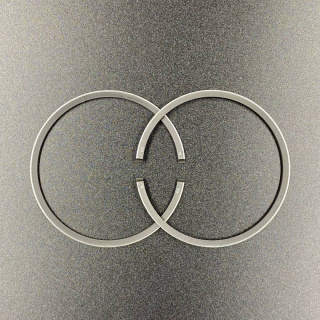 Кольца поршневые, комплект на один поршень Suzuki DT9.9-15 (толщина 2mm) (0.50mm) (Omax) картинка