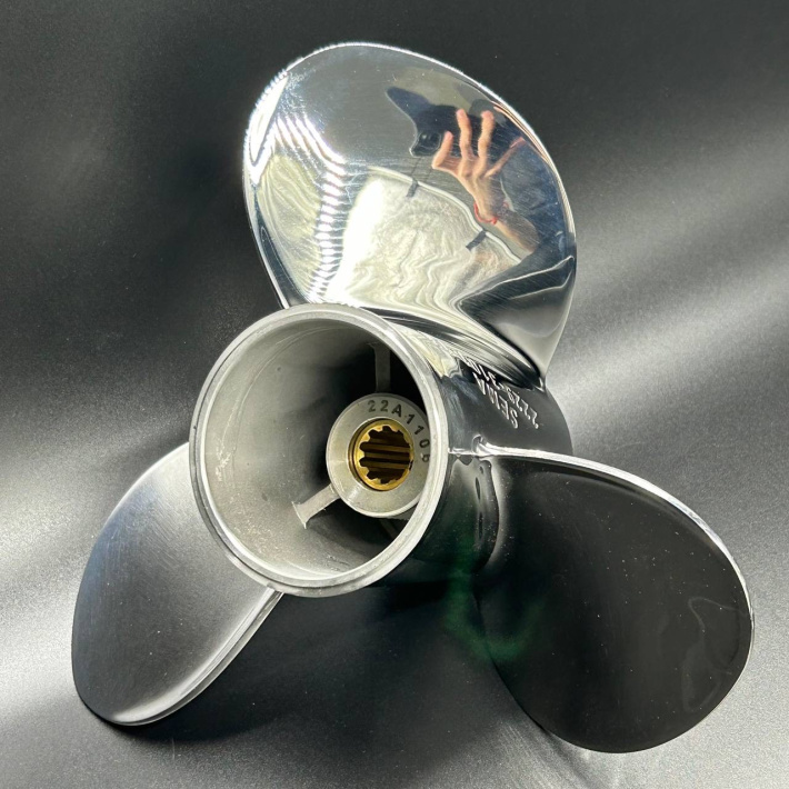 Гребной винт Yamaha 20-30, F20-25 (3x10-1/8x13) (СТАЛЬ) (POLASTORM) 2229-3101-13