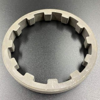 Гайка редуктора корончатая Yamaha 60-140, F40-100 (YHS) картинка