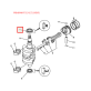 Сальник Yamaha (93102-35M51; F15-01.02.00.06) (35x47x6.5) (PREMARINE) 93102-35M51-K