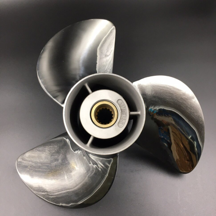 Гребной винт Yamaha 60-140, F70-F115 (3x13-1/2x15) (Сталь) 6E5-45947-00-K (688-45947-00-EL-K)