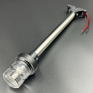Огонь топовый на стойке LED(белый)(318мм) (Sunfine) картинка