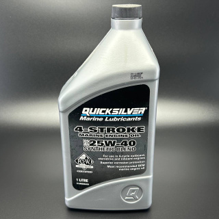 Масло моторное Quicksilver 4-тактное 25W40 SYN-QT4C@6 (1 л) картинка