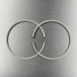 Кольца поршневые, комплект на один поршень Yamaha 40-50 (STD) (2Ring) (Sinera) картинка