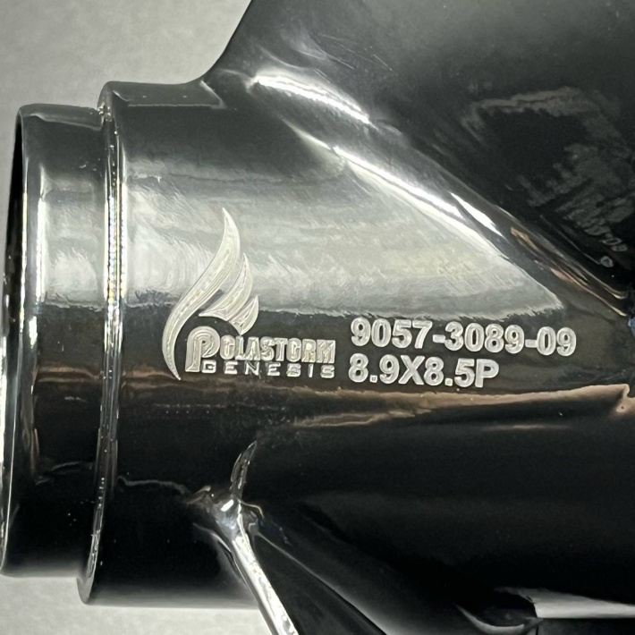 Гребной винт Tohatsu/Mercury 8-9.8 Megara (3x8.9x8.5) (Polastorm) 9057-3089-09(3B2B64517-1)