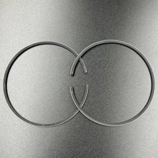 Кольца поршневые, комплект на один поршень Yamaha 115-250 (STD) (Riken) (Omax) картинка