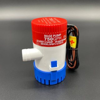 Помпа осушительная 750GPH (12V) (2838,75 л/ч) (Sunfine) картинка
