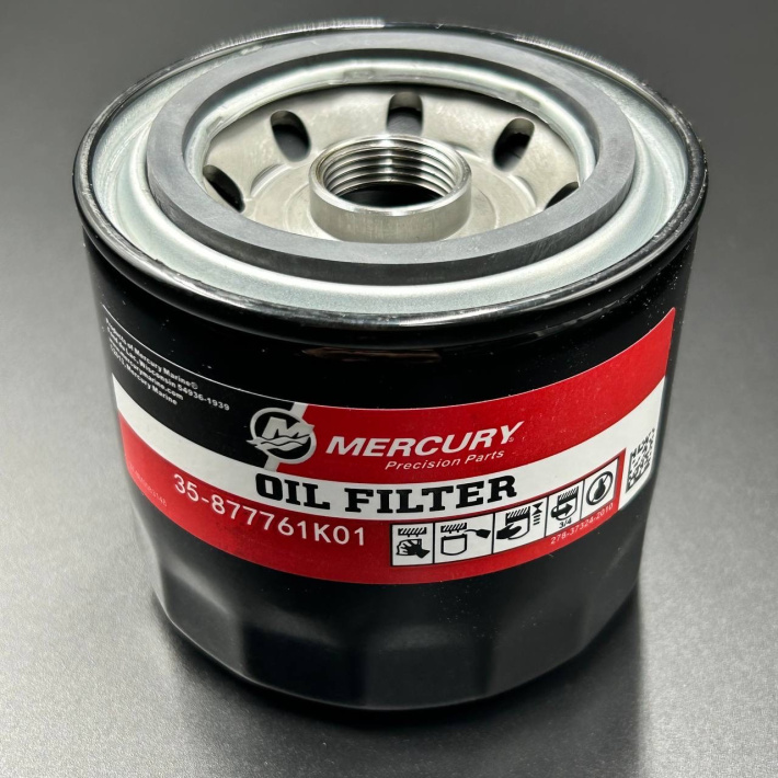 Фильтр масляный Mercury F75-150 EFI  (877761Q01; 877761K01) (Mercury) 877761K01-K
