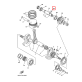 Шпонка балансира Yamaha Grizzly 660/700, Rhino 660 (Yamaha) 90282-05005