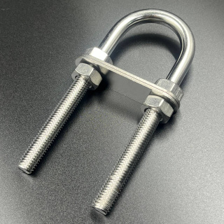 Скоба U-образная, нержавеющая сталь 316, (37,4х128 мм) (Sunfine) картинка